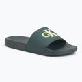 Vyriškos šlepetės Calvin Klein YM0YM01281 Jelly Mono PU Seaside Aqua/White
