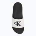 Vyriškos šlepetės Calvin Klein YM0YM01281 Jelly Mono PU Bright White/Black 5