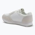 Moteriški batai Calvin Klein YW0YW01644 Runner Laceup Sock Mg Nylon Mix Bright White/Black 3