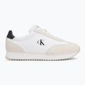 Vyriški batai Calvin Klein YM0YM01325 Retro Runner Lace Up Ny-Su Bright White/Black 2