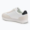 Vyriški batai Calvin Klein YM0YM01325 Retro Runner Lace Up Ny-Su Bright White/Black 3