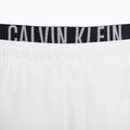 Vyriški Calvin Klein vidutinio dydžio maudymosi šortai su dviguba juosmens juosta, balti 4