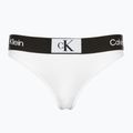 Calvin Klein Maudymosi kostiumėlių apatinė dalis YCD balta