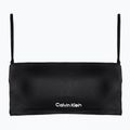 Calvin Klein Bandeau-Rp viršutinė maudymosi kostiumėlio dalis juoda