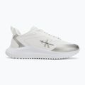 Moteriški batai Calvin Klein Eva Runner Low Lace Mix Ml Wn bright white/silver 2