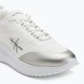 Moteriški batai Calvin Klein Eva Runner Low Lace Mix Ml Wn bright white/silver 7