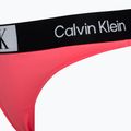 Maudymosi kostiumėlio apatinė dalis Calvin Klein Thong calypso coral 3