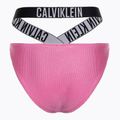 Maudymosi kostiumėlio apatinė dalis Calvin Klein High Leg Cheeky Bikini bold pink 2