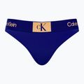 Maudymosi kostiumėlio apatinė dalis Calvin Klein Thong midnight lagoon