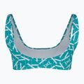 Maudymosi kostiumėlio viršutinė dalis Calvin Klein Bralette-RP Print monogram blue 2