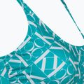 Maudymosi kostiumėlio viršutinė dalis Calvin Klein Bralette-RP Print monogram blue 3