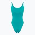 Moteriškas vientisas maudymosi kostiumėlis Calvin Klein Scoop One Piece blue ocean 2