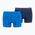 Vyriškos trumpikės PUMA Sport Microfiber 2 pairs blue combo