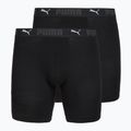 Vyriškos trumpikės Cotton Long 2 pack black