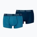 Vyriškos trumpikės PUMA Everyday Trunk 2 pairs light blue melange