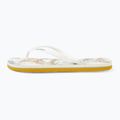 Moteriškos šlepetės per pirštą O'Neill Profile Graphic white tropical flower 10