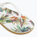 Moteriškos šlepetės per pirštą O'Neill Profile Graphic white tropical flower 7