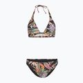 Moteriškas dviejų dalių maudymosi kostiumėlis O'Neill Marga Rita Bikini black tropical flower