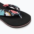O'Neill Ditsy Sun black/blue bluemchen vaikiškos šlepetės 7