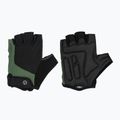 Rogelli Essential juodos/žalios vyriškos dviratininkų pirštinės