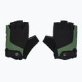 Rogelli Essential juodos/žalios vyriškos dviratininkų pirštinės 2