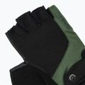 Rogelli Essential juodos/žalios vyriškos dviratininkų pirštinės 5