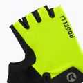 Rogelli Core Jr vaikiškos dviratininkų pirštinės fluoro geltonumo 5