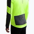 Vyriška dviračių striukė Rogelli Essential Winter Hi Vis yellow 4