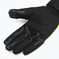 Vyriškos dviračių pirštinės Rogelli Essential Winter Waterproop fluorescent yellow 4