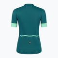 Moteriški dviračių marškinėliai Rogelli Modesta green/turquoise 4