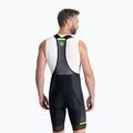 Vyriški dviračių šortai Rogelli Hero II Bib Short yellow/grey/black 2