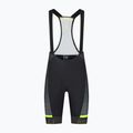 Vyriški dviračių šortai Rogelli Hero II Bib Short yellow/grey/black 3