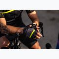 Rogelli Hero II vyriškos dviratininkų pirštinės juoda/juoda/pilka 3