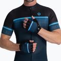 Rogelli Hero II vyriškos dviratininkų pirštinės juoda/mėlyna 2