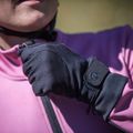 Moteriškos dviračių pirštinės Rogelli Core II Winter Windproof W black 10