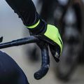 Vyriškos dviračių pirštinės Rogelli Core II Winter Windproof fluor 5