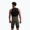 Rogelli Signature Bib Short vyriški dviračių šortai žali 2