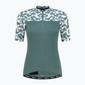 Moteriški dviračių marškinėliai Rogelli Essential Graphic mint/yellow 4