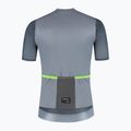 Vyriški dviratininko marškinėliai Rogelli Fast grey / turguoise 8