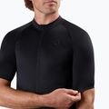 Rogelli Essential II vyriški dviratininko marškinėliai juodi 4