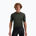 Rogelli Essential II army green vyriški dviratininko marškinėliai