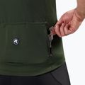 Rogelli Essential II army green vyriški dviratininko marškinėliai 5