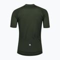 Rogelli Essential II army green vyriški dviratininko marškinėliai 8