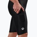 Rogelli Distance II Bib Short vyriški dviračių šortai juodi 5