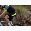 Rogelli Core Bib Short vyriški dviračių šortai juodi/juodai geltoni 8