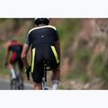 Rogelli Core Bib Short vyriški dviračių šortai juodi/juodai geltoni 9