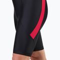 Rogelli Core Bib Short vyriški dviračių šortai juoda/raudona 4