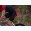 Rogelli Core Bib Short vyriški dviračių šortai juoda/raudona 8