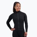Moteriški dviračių marškinėliai ilgomis rankovėmis Rogelli Essential II black