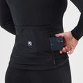 Moteriški dviračių marškinėliai ilgomis rankovėmis Rogelli Essential II black 5